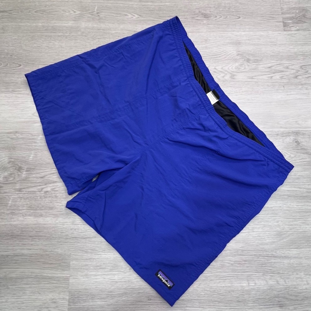 Patagonia Mens Baggies Shorts XL Cobalt Blue 7 Inch Inseam 58033 SP15 Nylon Mesh
